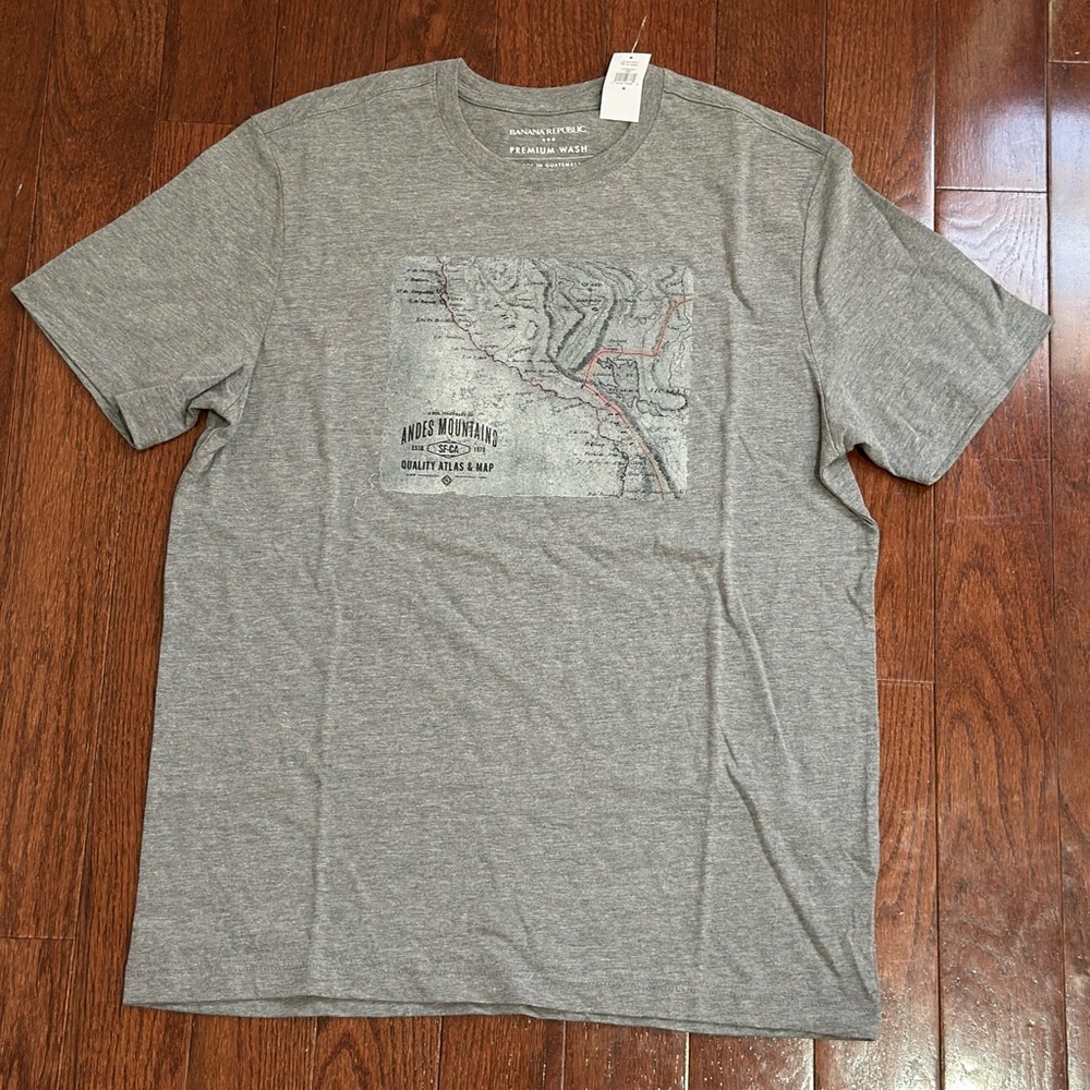 Mountain Hardwear Gray Men's T-Shirt